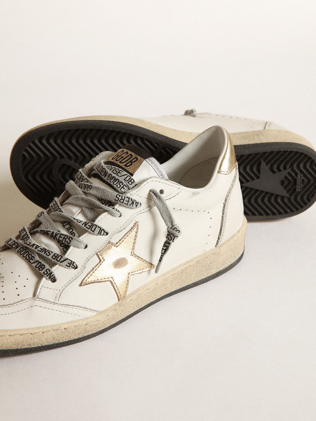 Golden Goose Women's Ball Star with gold star and heel tab