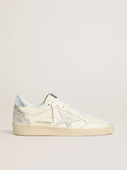Golden Goose Women’s Ball Star LTD with patchwork star and metallic leather heel tab
