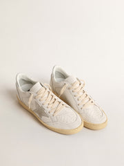 Golden Goose Ball Star with suede star and metallic leather heel tab