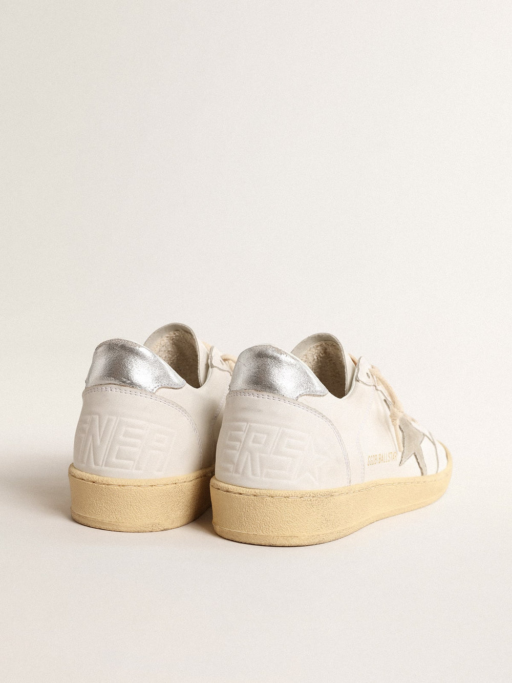 Golden Goose Ball Star with suede star and metallic leather heel tab