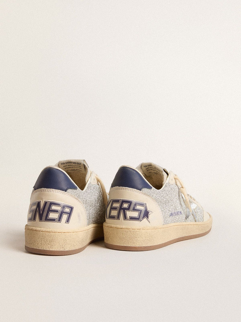 Golden Goose Women's Ball Star LTD in Swarovski crystals and leather with gold laminated star