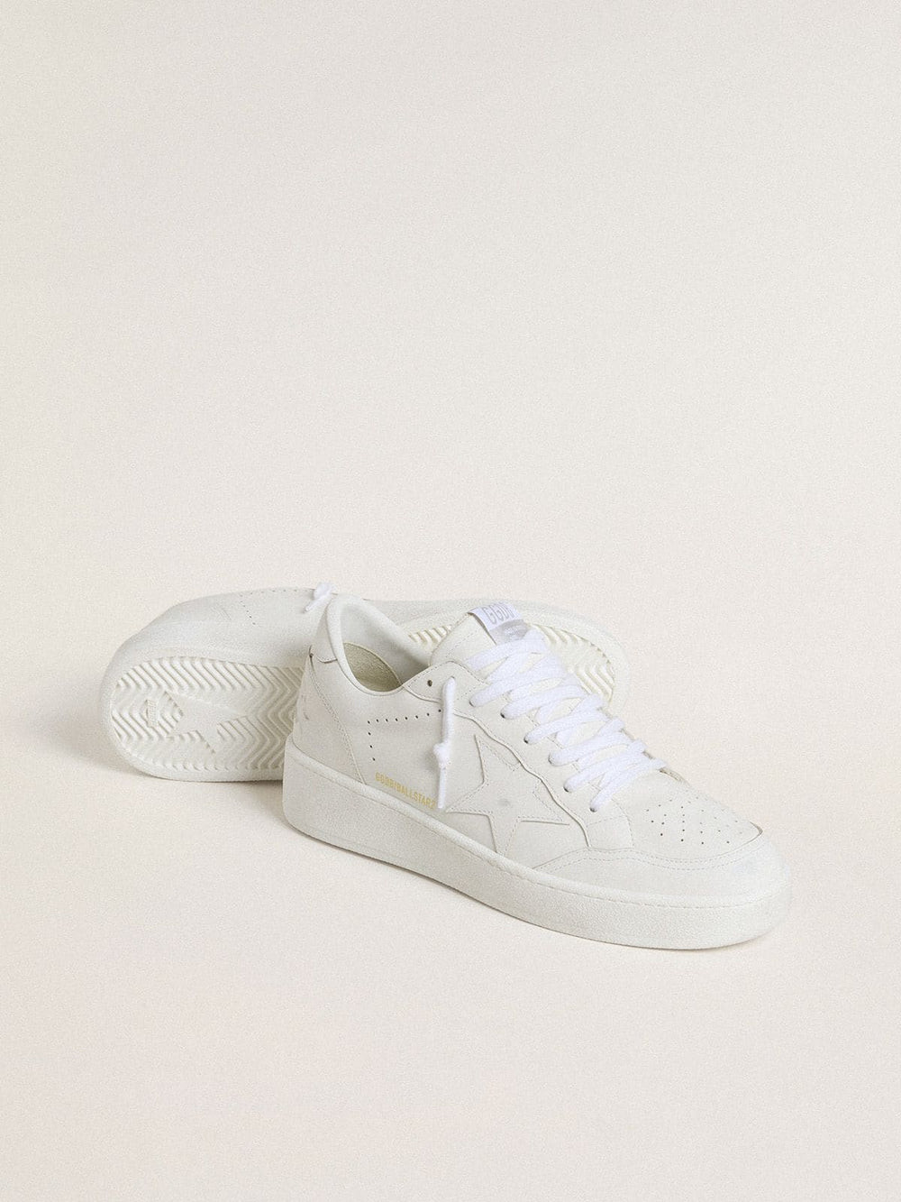 Golden Goose Women's Ball Star with white leather star and heel tab