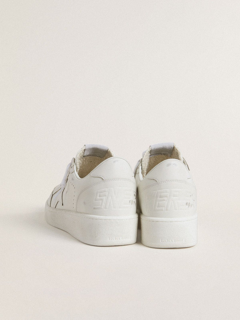 Golden Goose Women's Ball Star with white leather star and heel tab