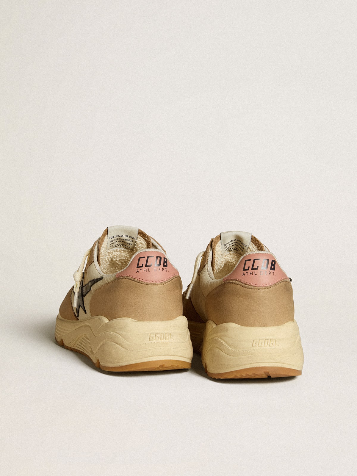 Golden Goose Running Sole LTD in nylon and nubuck with leather star and heel tab
