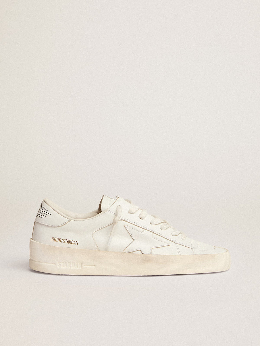Golden Goose Women's Stardan sneakers in total white leather | Golden Goose