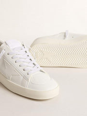 Golden Goose Women’s bio-based Stardan with white star and heel tab