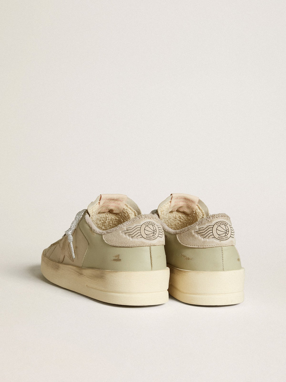 Golden Goose Stardan in nappa and leather with suede star and heel tab