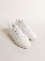 Golden Goose Women’s bio-based Purestar with white star and heel tab