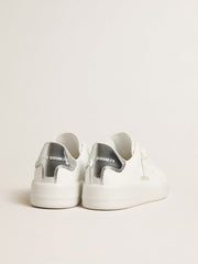 Golden Goose Women’s bio-based Purestar with white star and mirror-effect heel tab