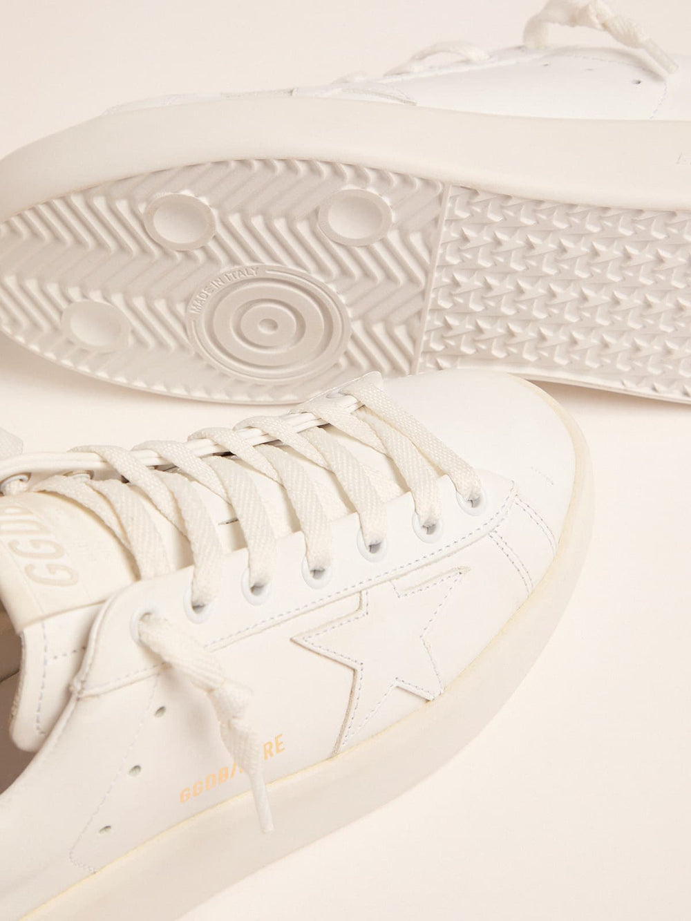 Golden Goose Women’s Purestar sneakers with gold-coloured heel tab