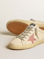 Golden Goose Women's Super-Star Sabots in nappa with pink leather star
