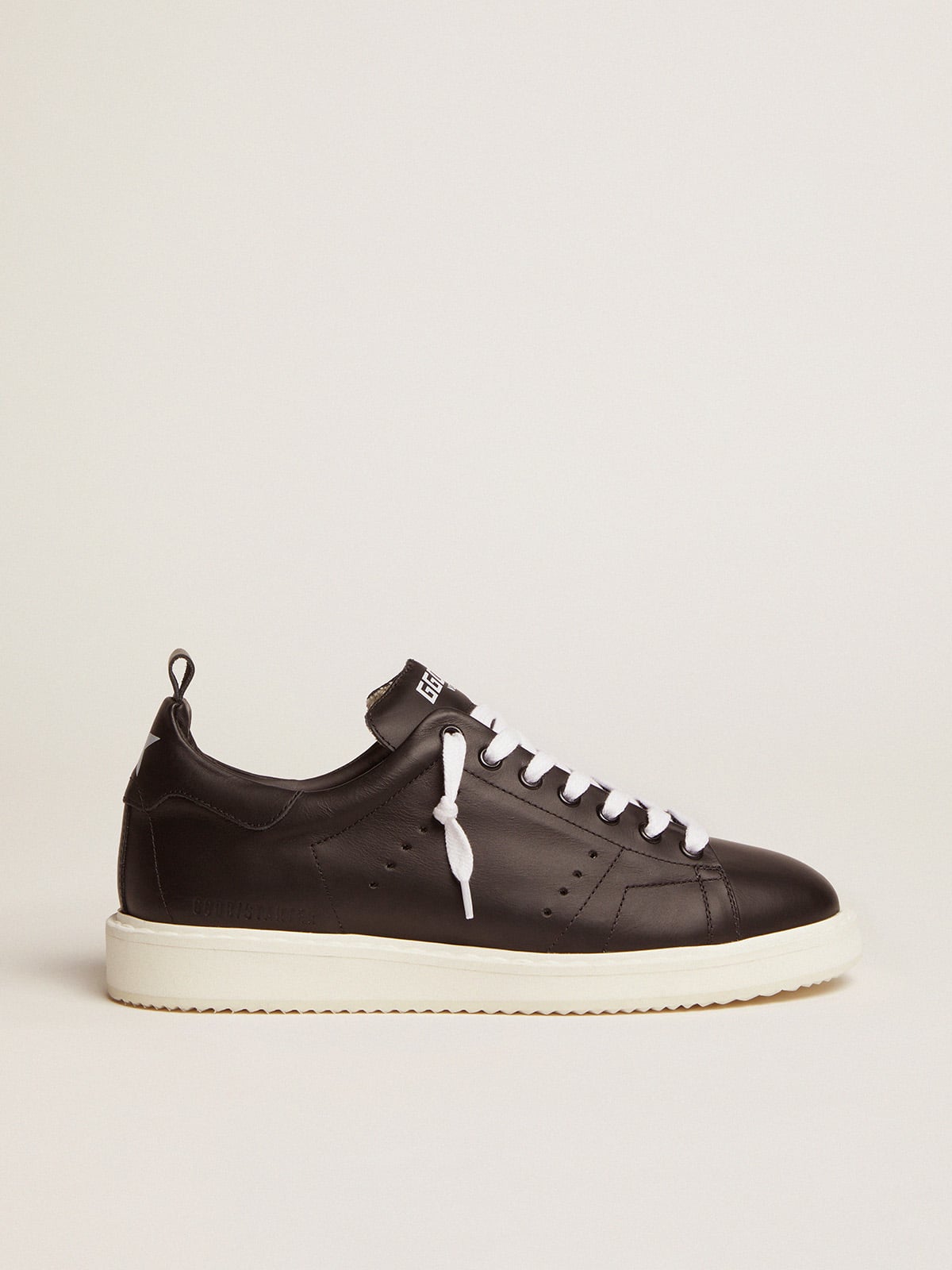 Golden Goose Starter sneakers in total black leather