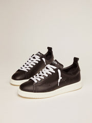 Golden Goose Starter sneakers in total black leather