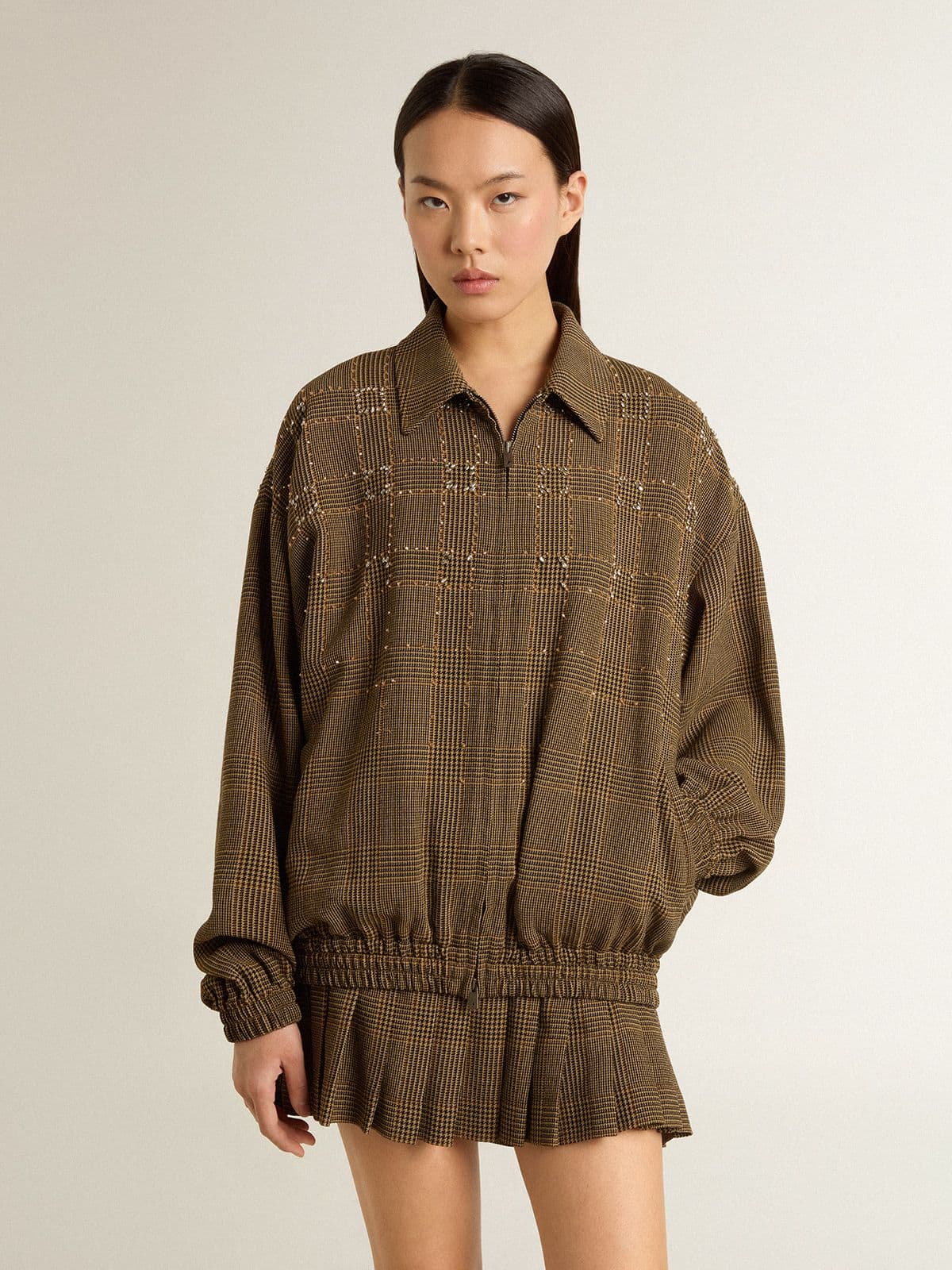 Golden Goose Women's wool bomber jacket