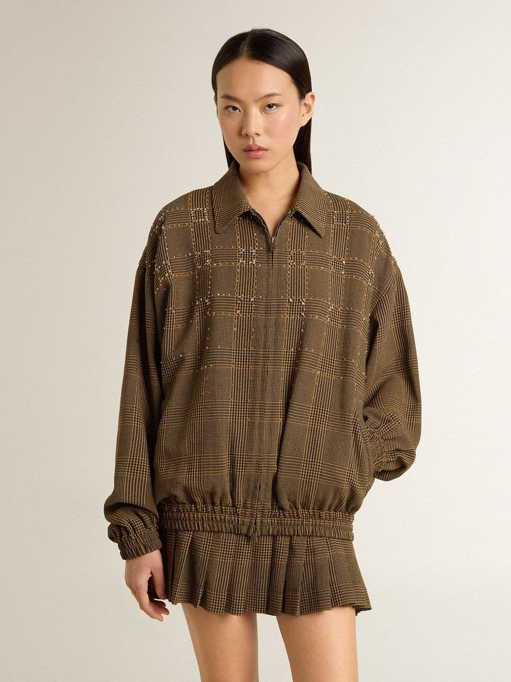 Golden Goose Women's wool bomber jacket