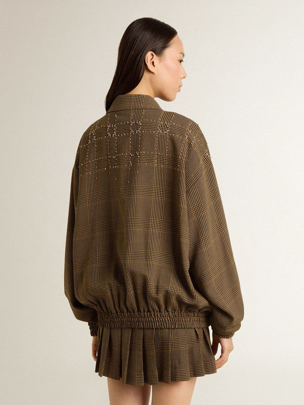 Golden Goose Women's wool bomber jacket