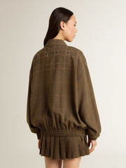 Golden Goose Women's wool bomber jacket