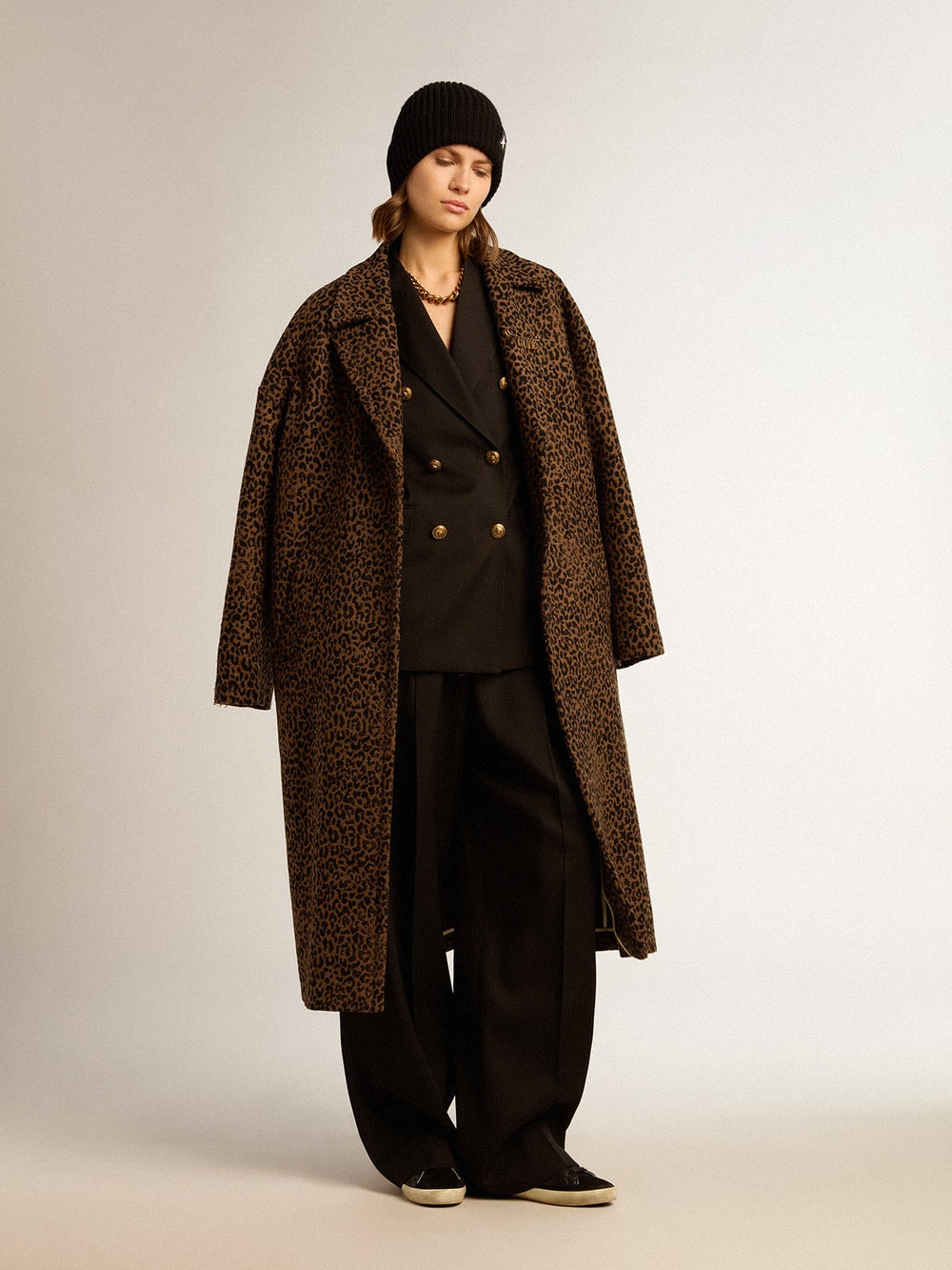 Golden Goose Women’s wool cocoon coat | Golden Goose