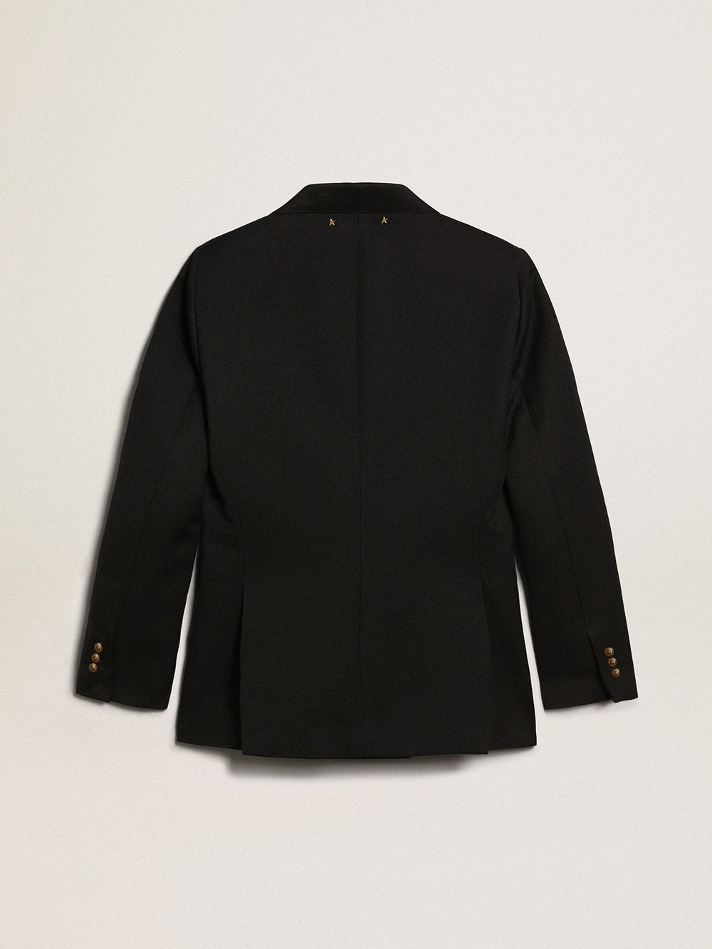 Golden Goose Women's double-breasted blue blazer | Golden Goose