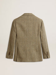 Golden Goose Women's double-breasted blazer in Shetland wool