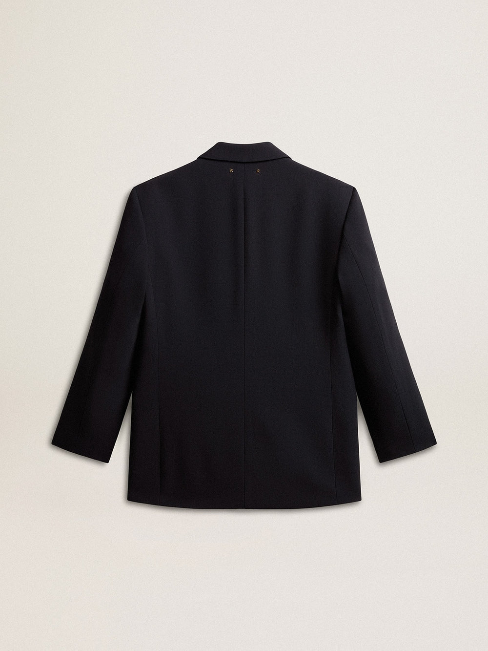 Golden Goose Women’s dark blue wool-blend blazer jacket