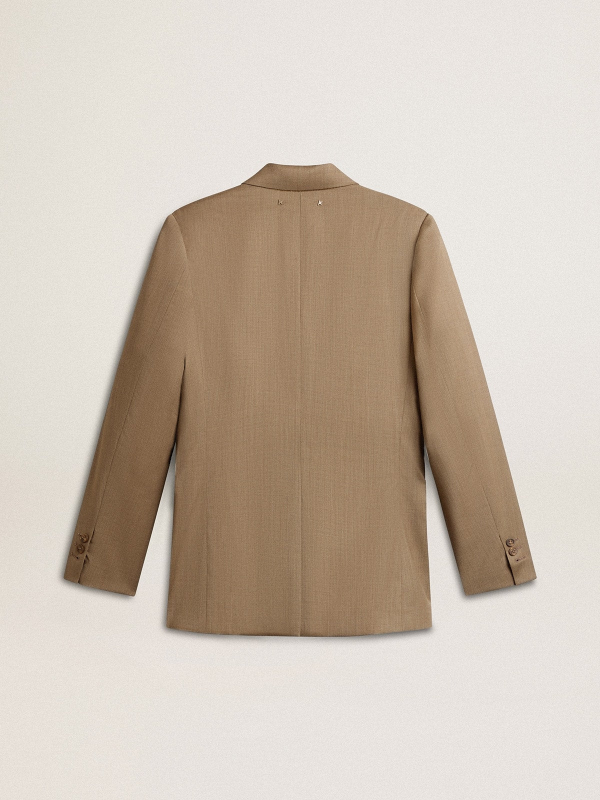 Golden Goose Women's dove-gray double-breasted blazer