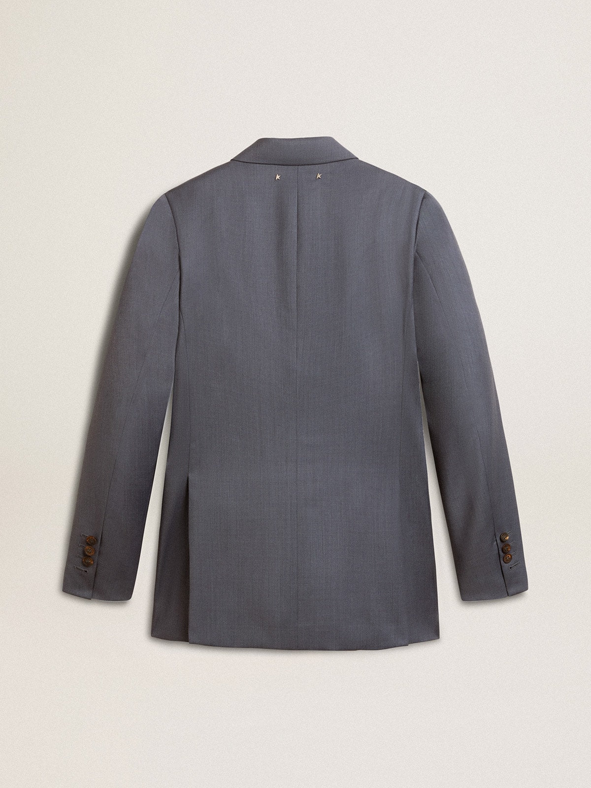 Golden Goose Women's double-breasted blazer in baby blue