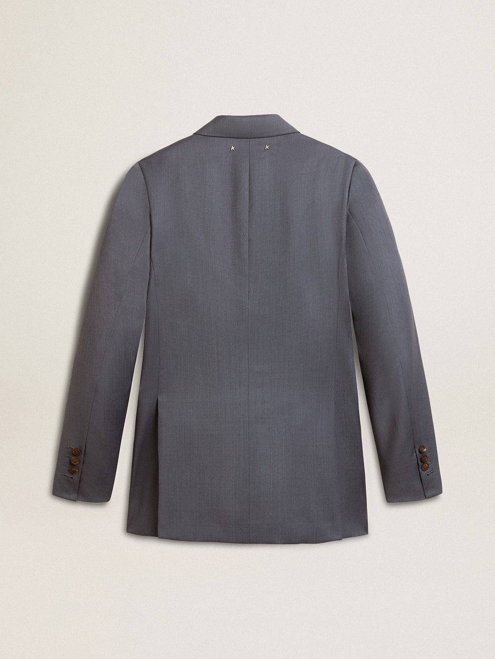 Golden Goose Women's double-breasted blazer in baby blue