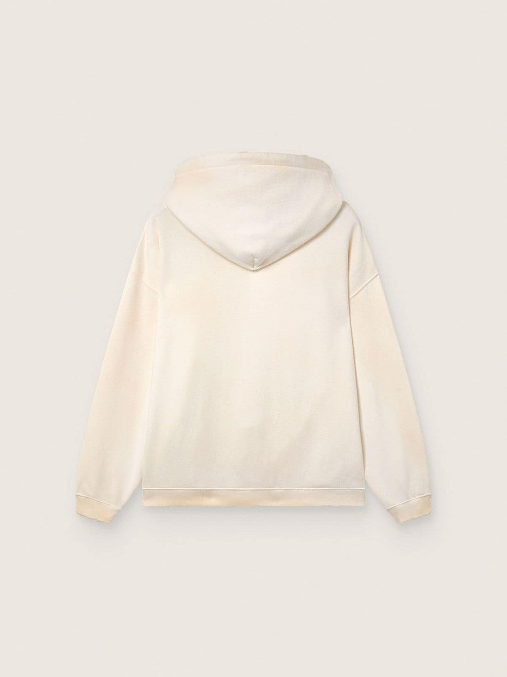 Golden Goose Star unisex hooded sweatshirt in white cotton with logo print