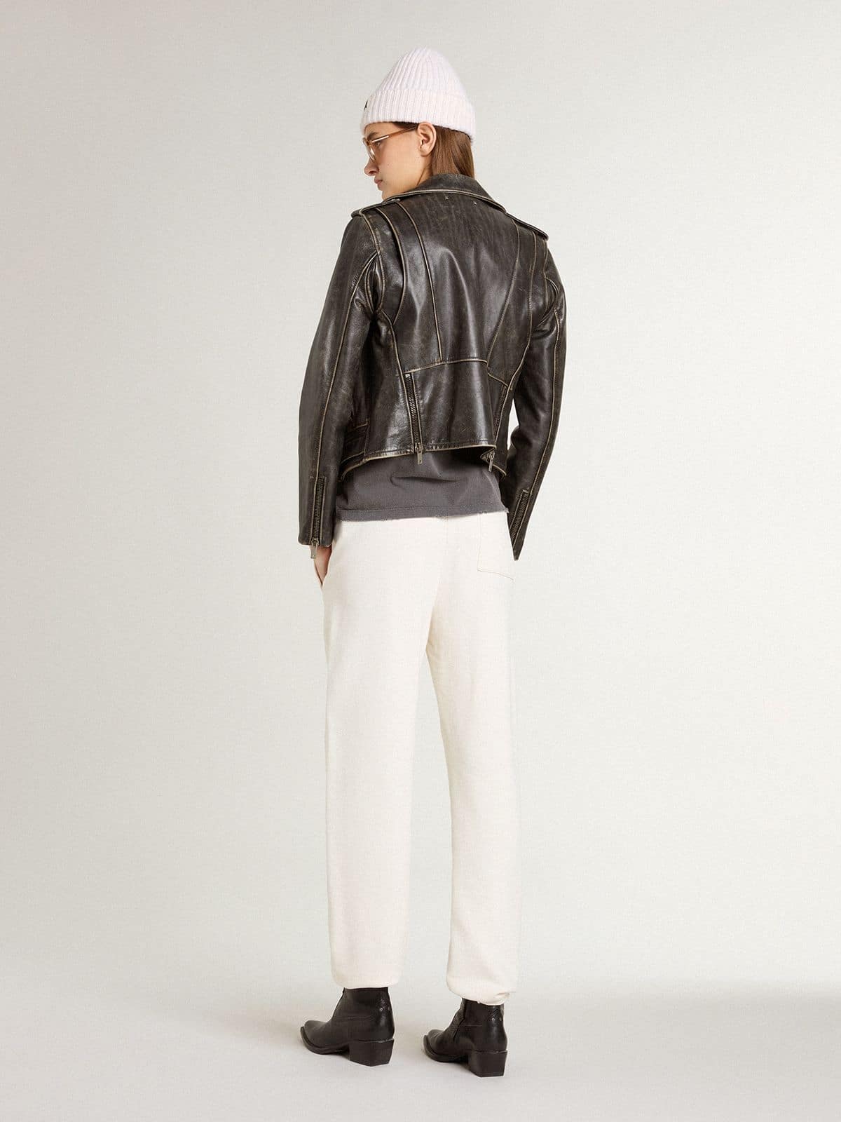 Golden Goose White joggers