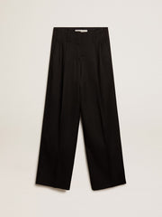Golden Goose Women’s black wool gabardine pants