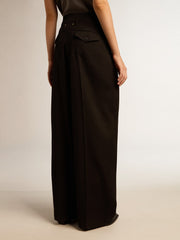 Golden Goose Women’s black wool gabardine pants
