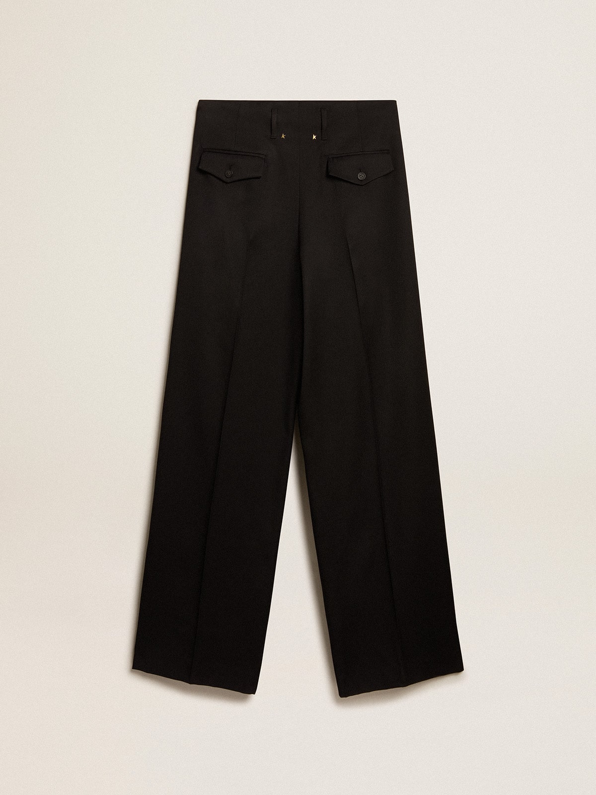 Golden Goose Women’s black wool gabardine pants