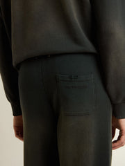 Golden Goose Unisex washed black joggers