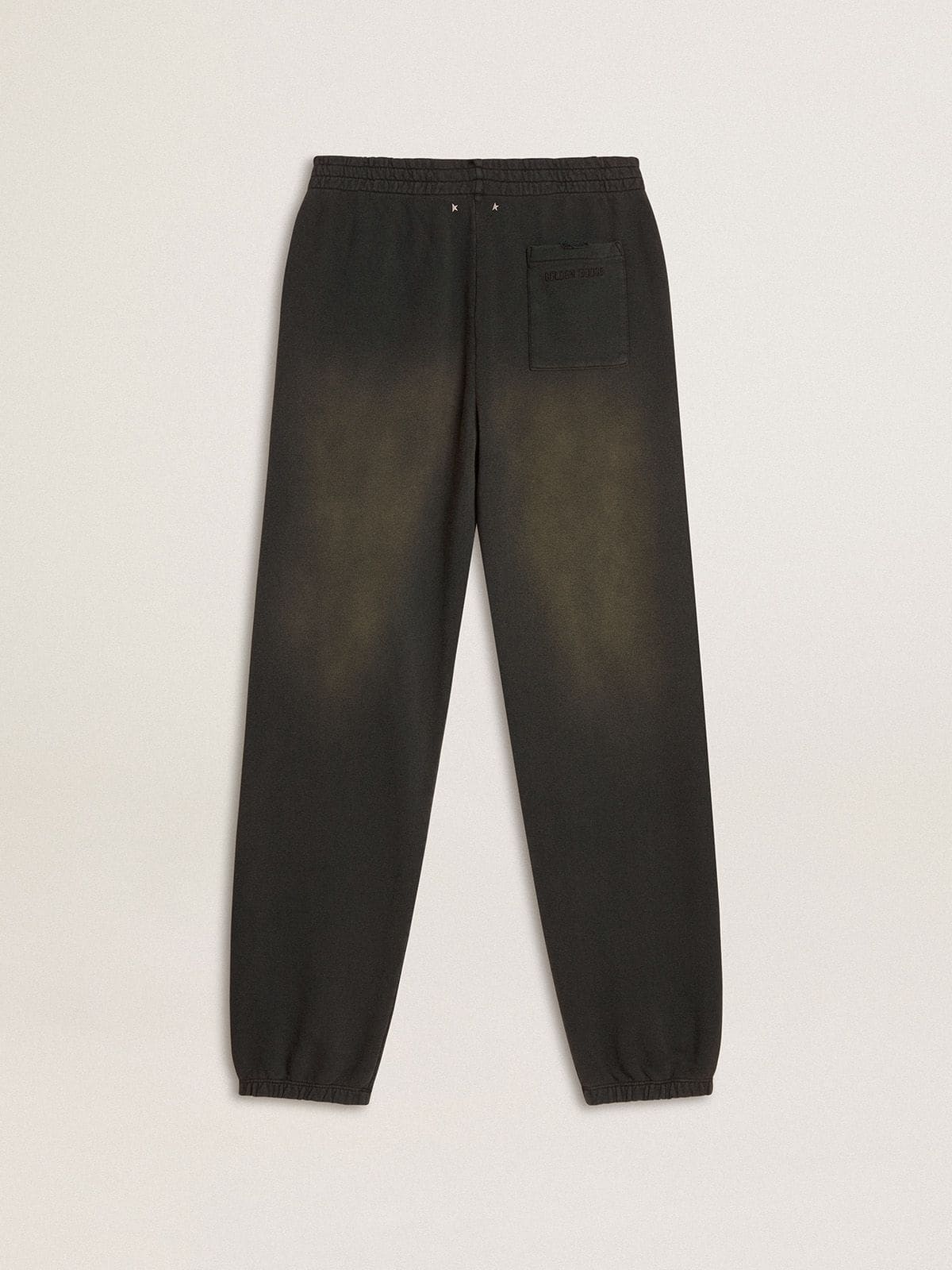 Golden Goose Unisex washed black joggers