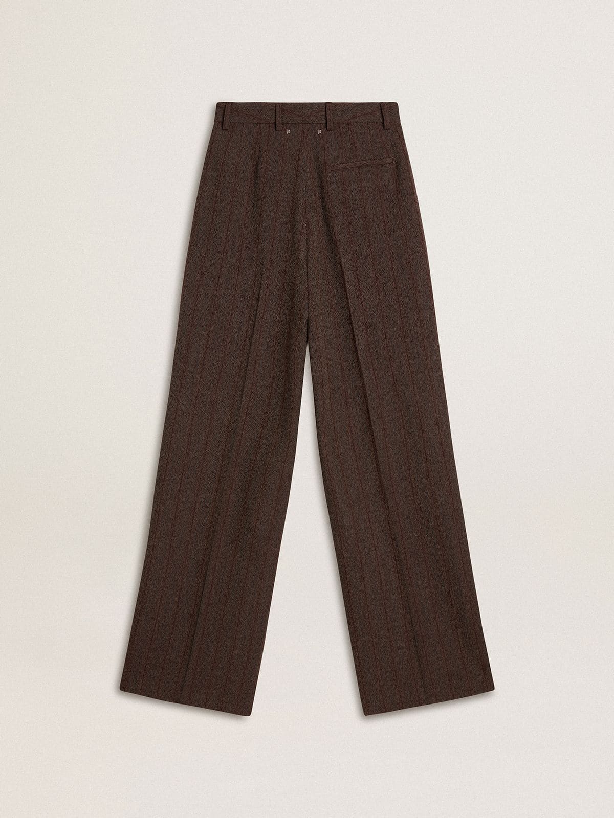 Golden Goose Women's brown virgin wool pants