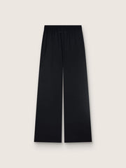 Golden Goose Women's sweatpants in black wool twill with sequin embroidery