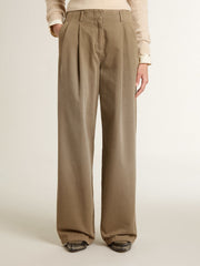Golden Goose Women's khaki cotton pants
