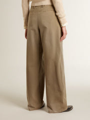 Golden Goose Women's khaki cotton pants