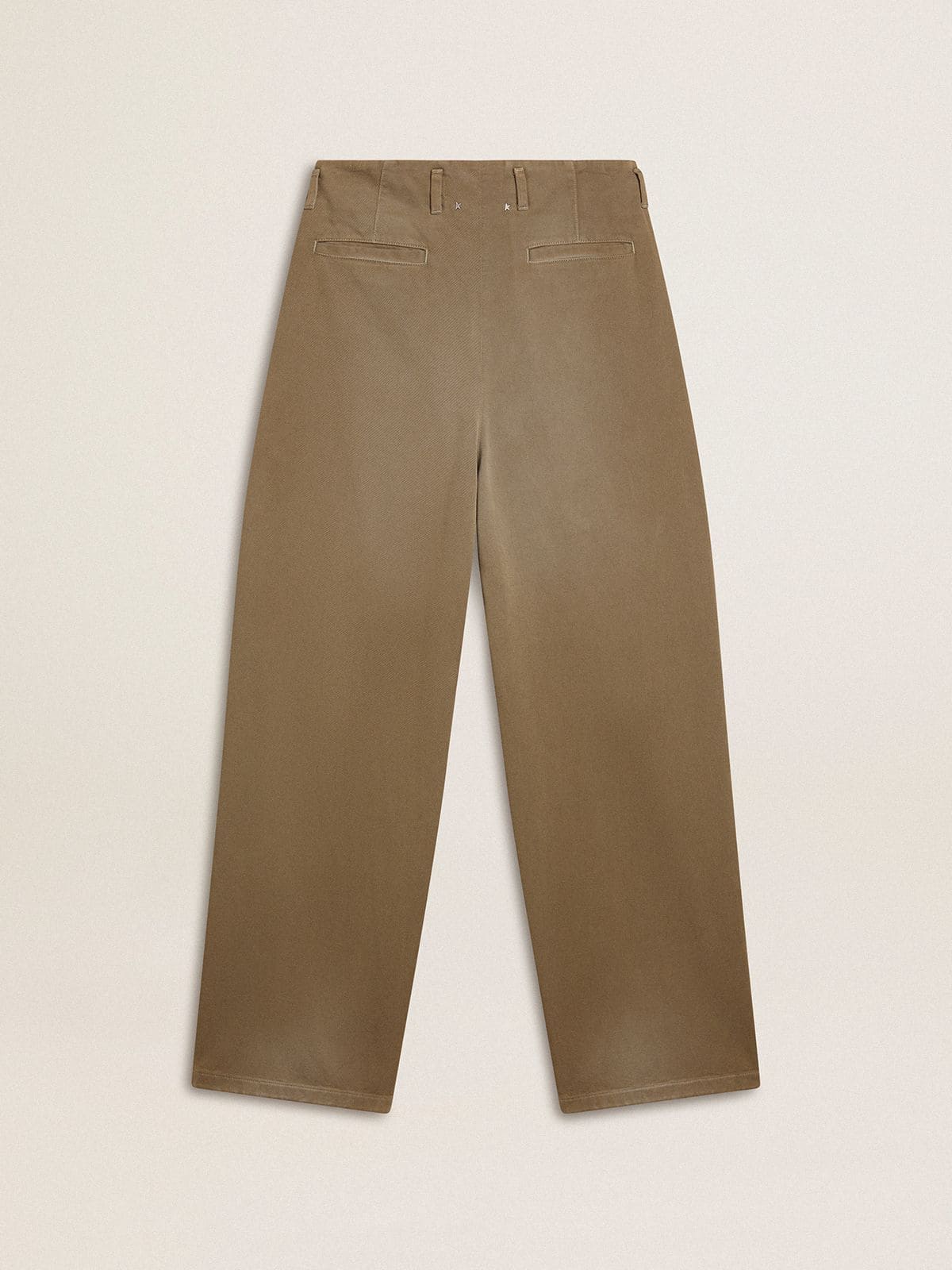 Golden Goose Women's khaki cotton pants