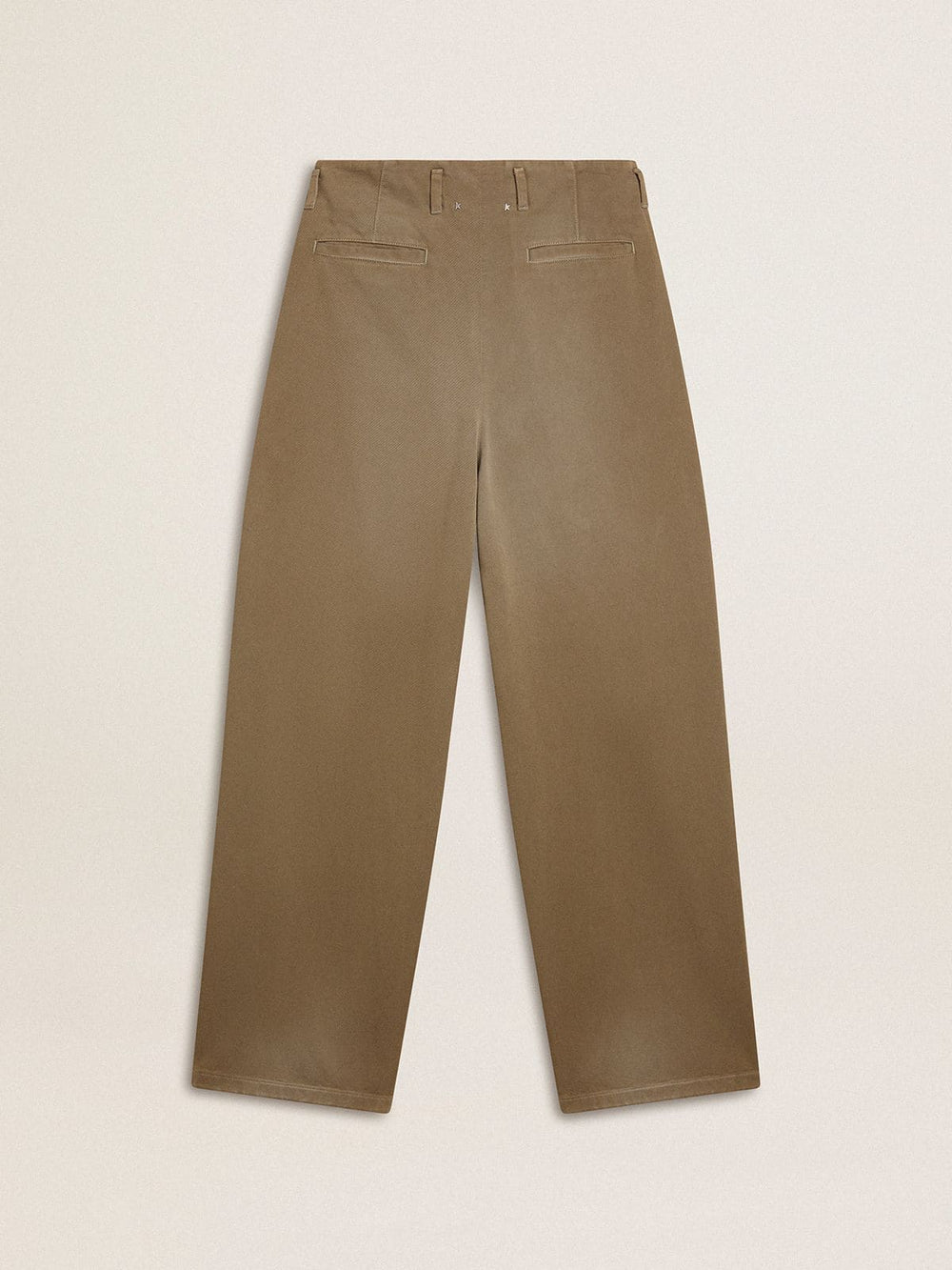 Golden Goose Women's khaki cotton pants