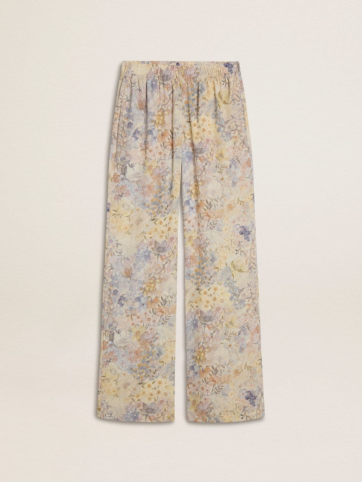 Golden Goose Women's multicolor joggers with floral print