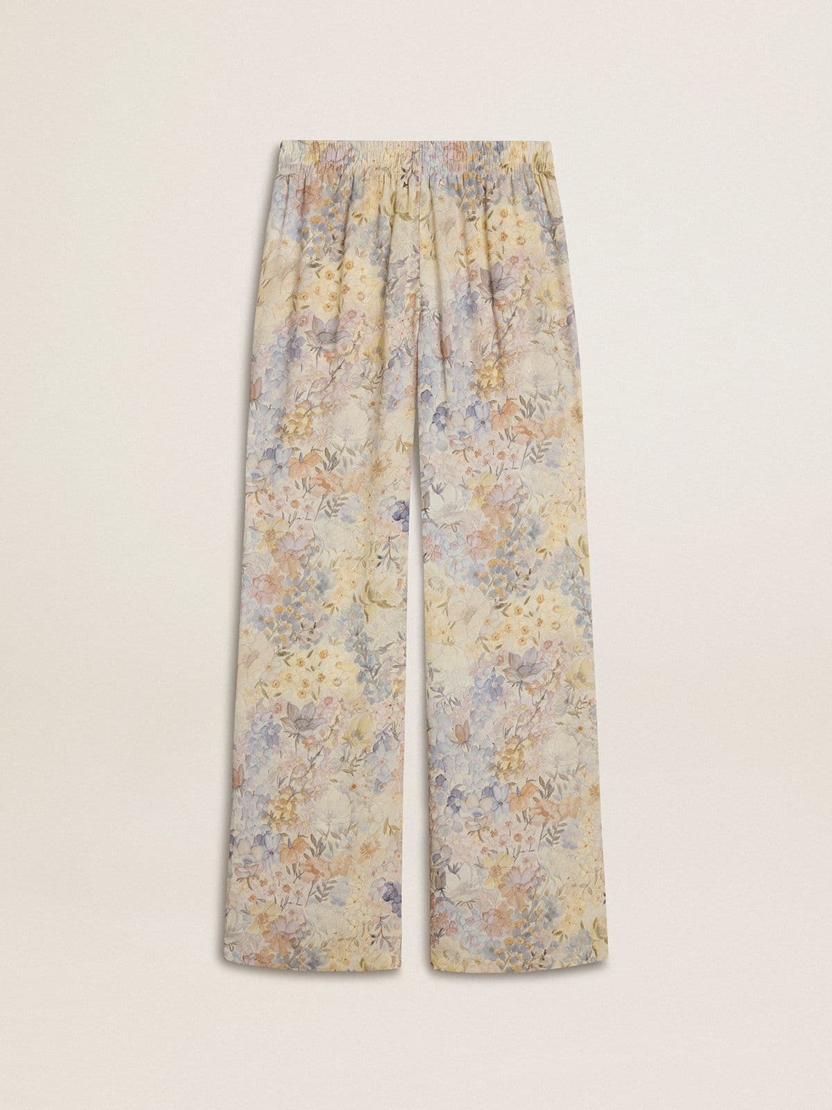 Golden Goose Women's multicolor joggers with floral print