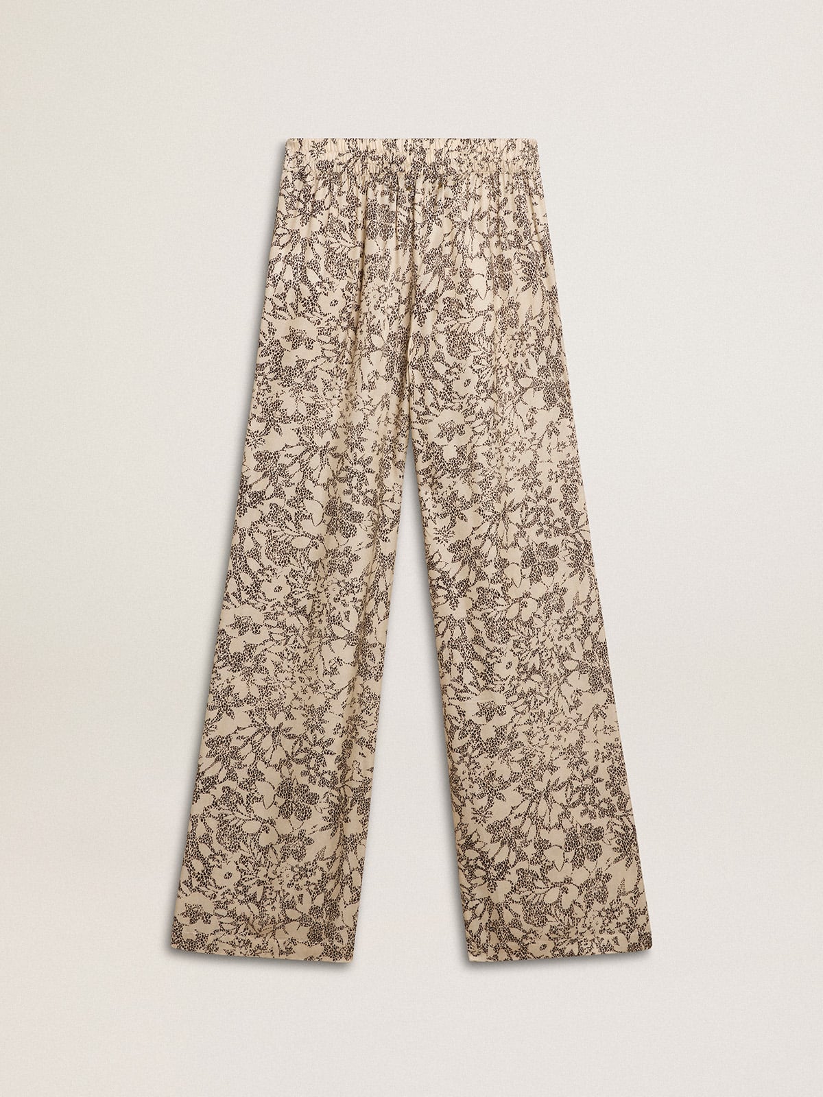 Golden Goose Women's joggers with floral print