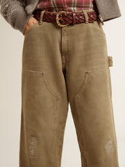 Golden Goose Women's distressed-effect cotton pants