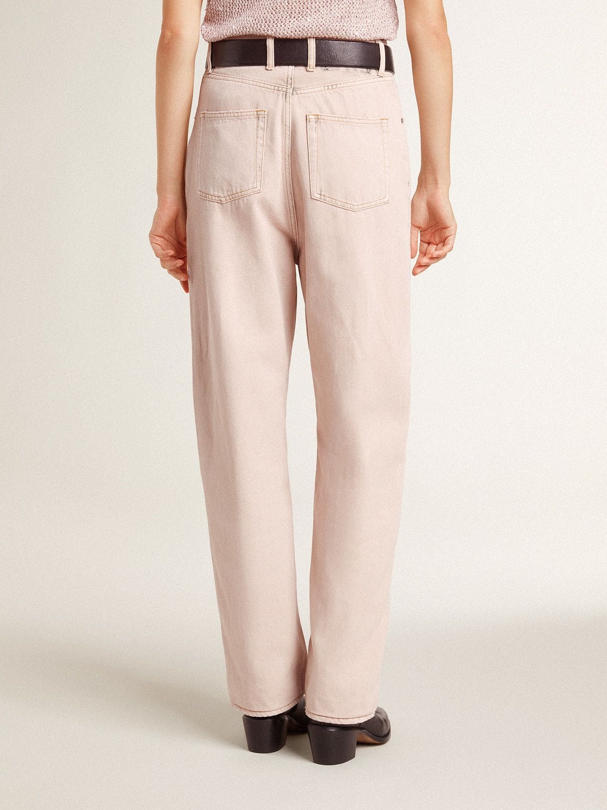 Golden Goose Women's pink jeans