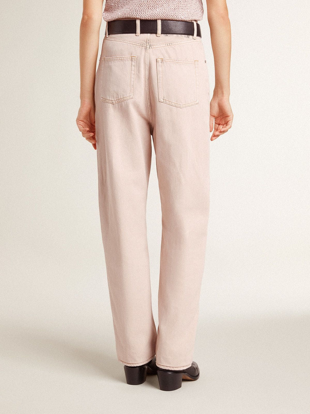 Golden Goose Women's pink jeans