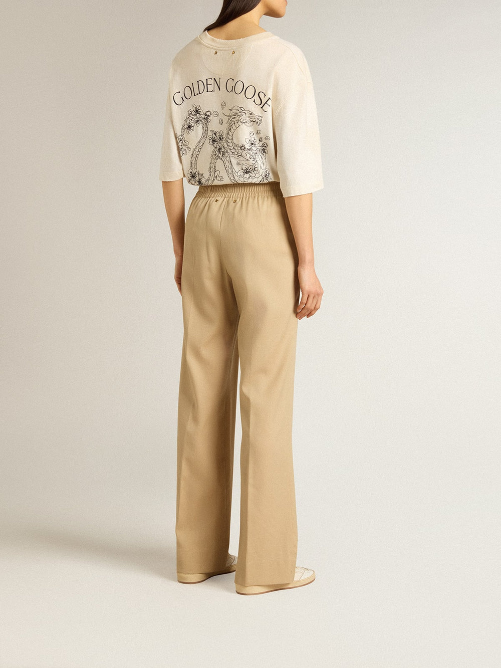 Golden Goose Women’s sand-colored joggers