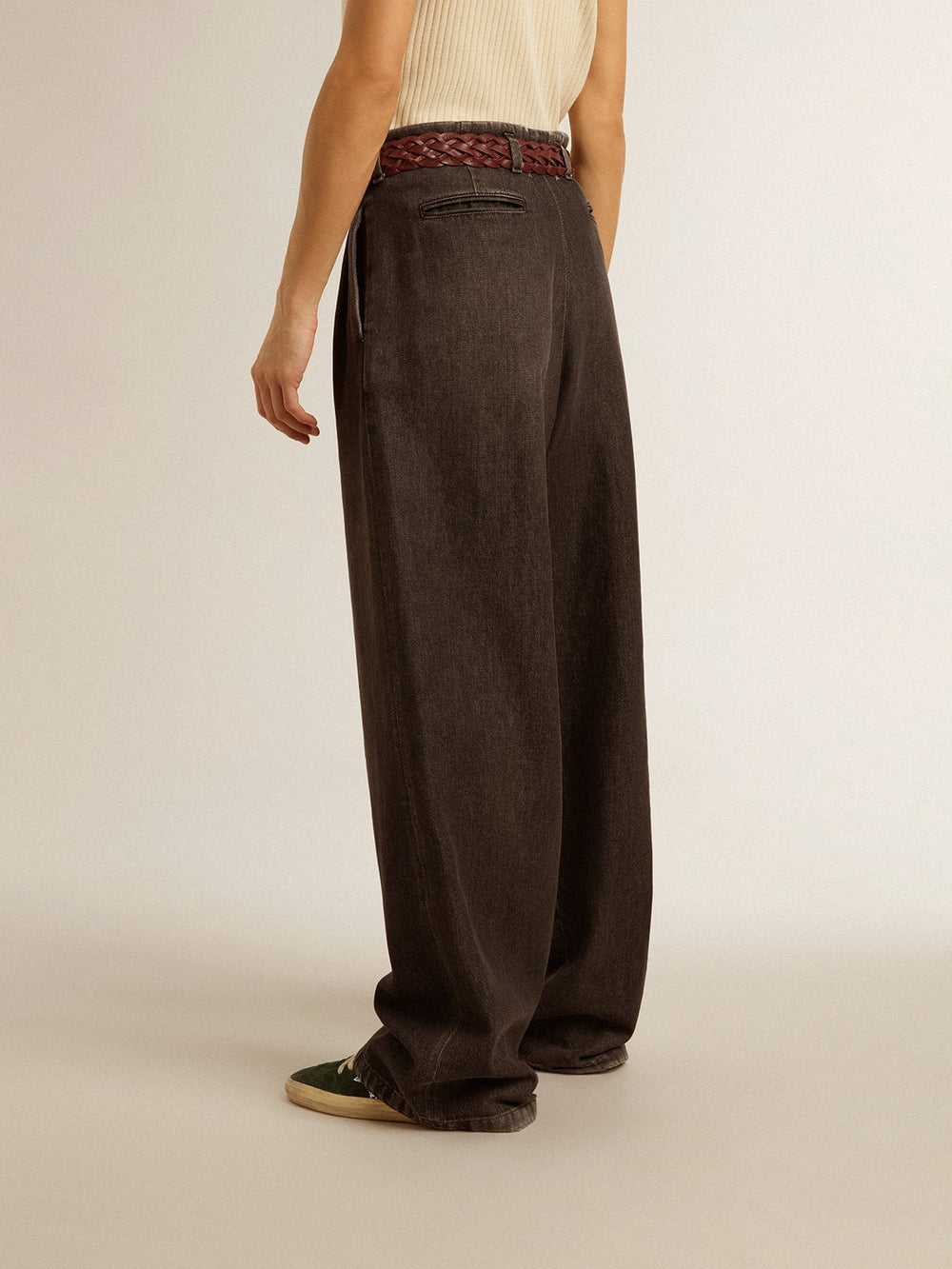 Golden Goose Women's medium-wash cotton pants