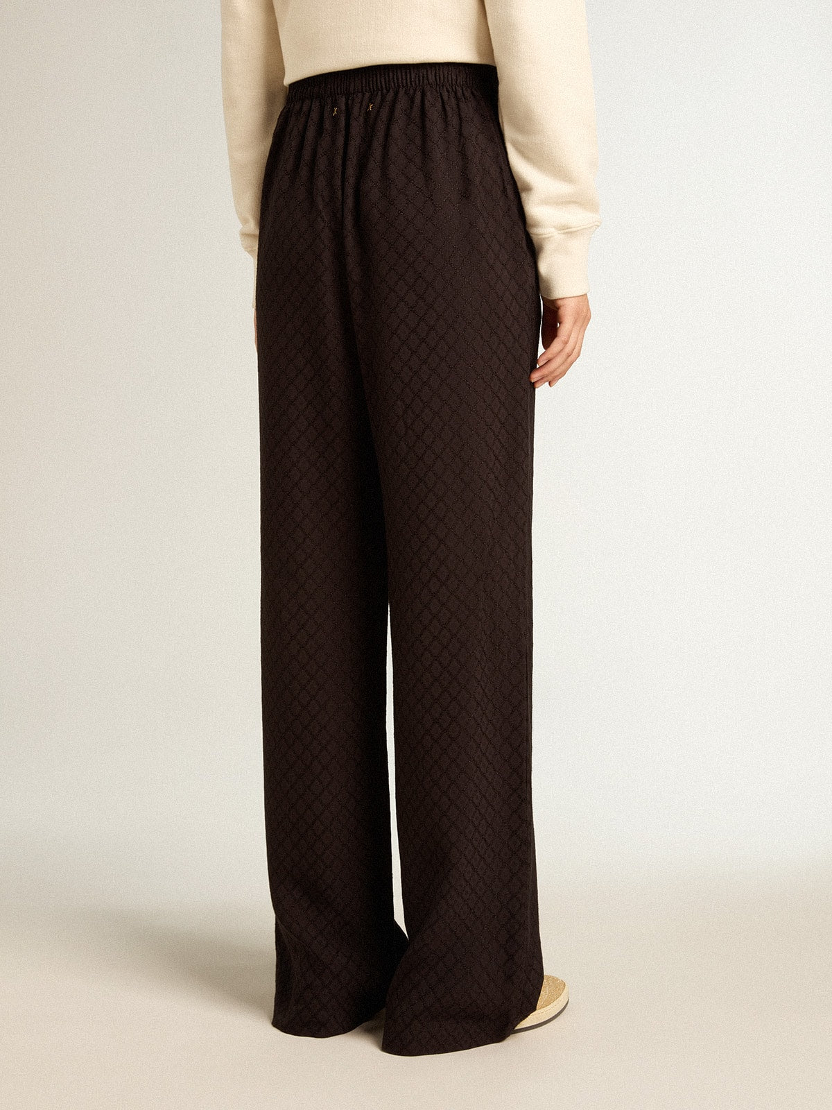 Golden Goose Women’s black viscose joggers